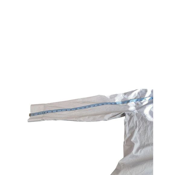 J.Crew Men's Blue Plaid Slim Fit Flex Wrinkle Free Button Down Shirt Size Large - Picture 10 of 11